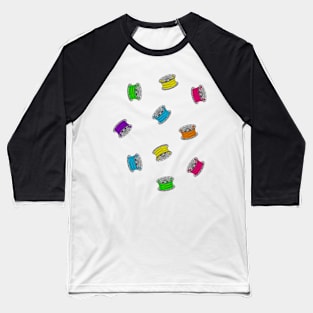 colorful bobbins Baseball T-Shirt